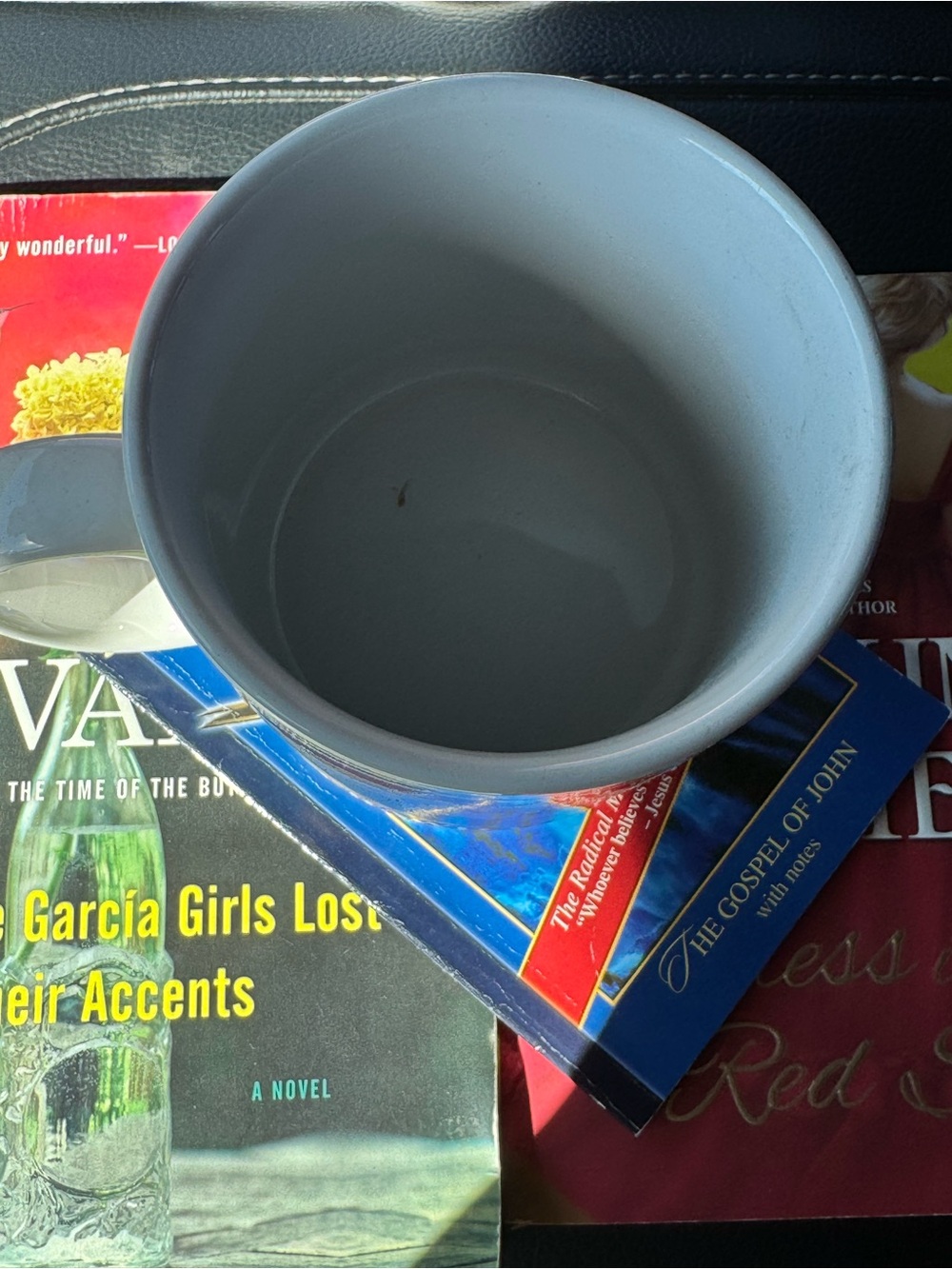 3 books & a Coffee Mug - Classic Home Accent